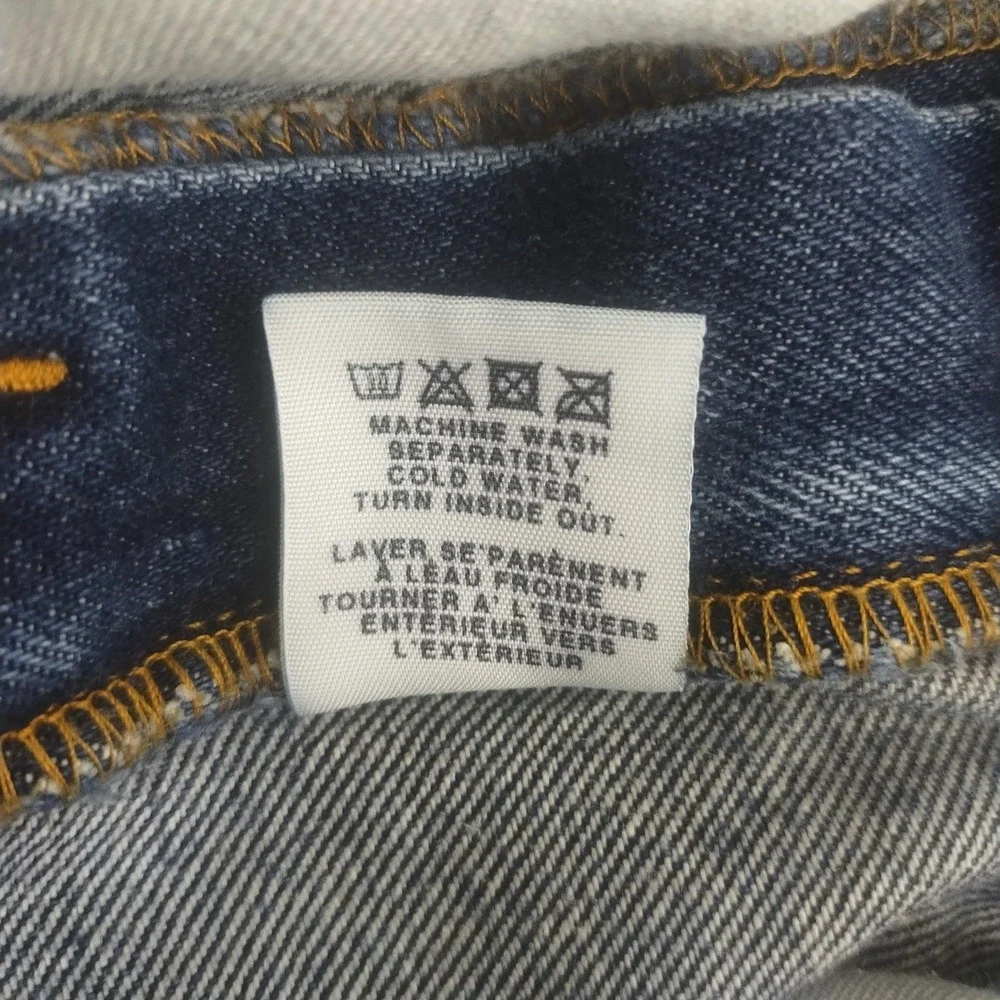 Vintage Polo Ralph Lauren Bootcut Jeans Women's 8 Cotton Classic 90s - Picture 6 of 8